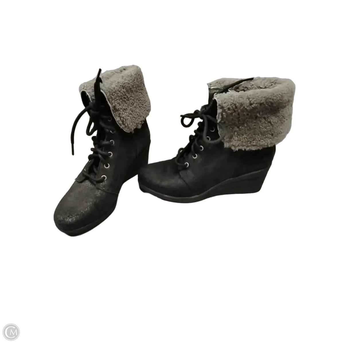 Boots Designer By Ugg In Black, Size: 8