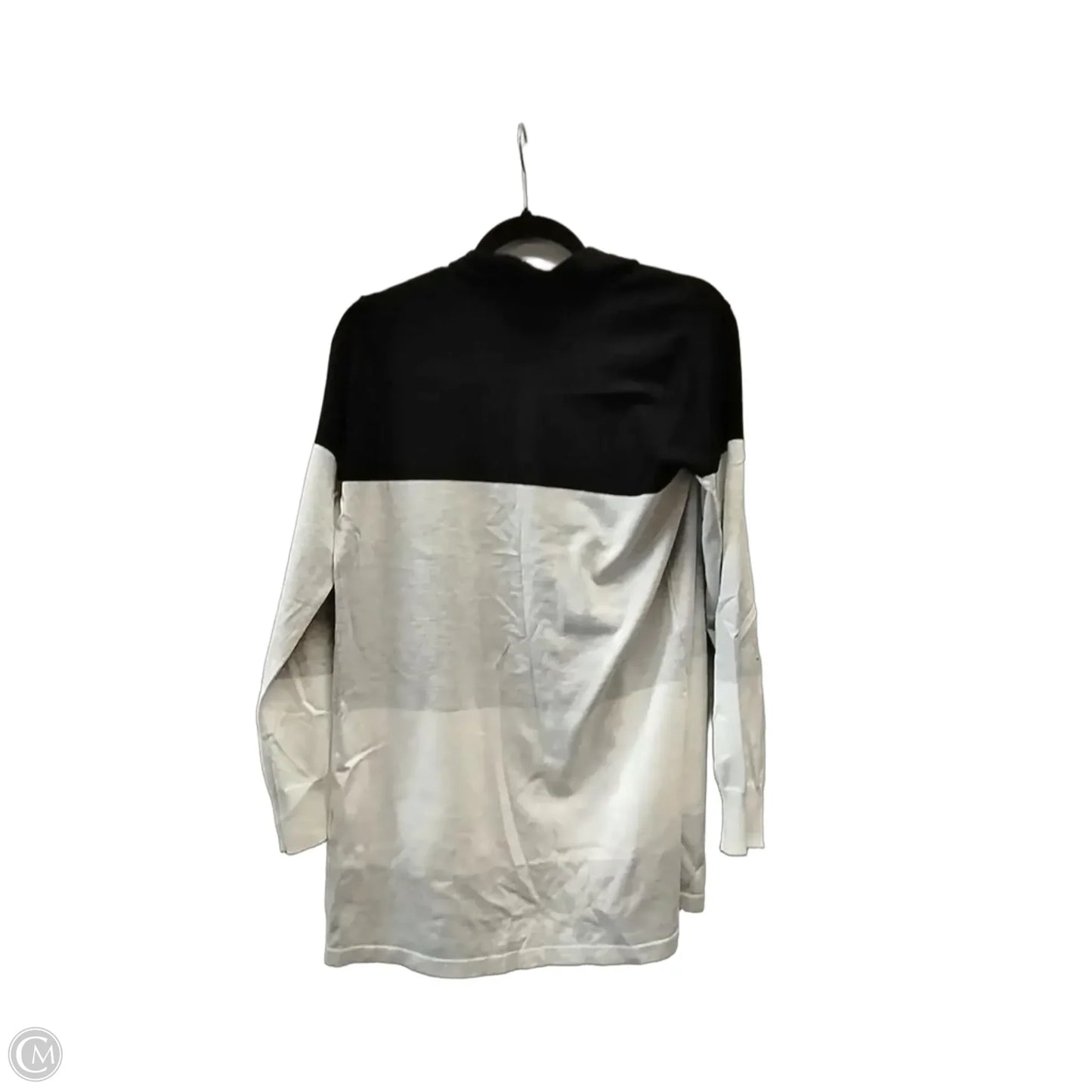 Cardigan By Cyrus In Black & Grey, Size: M