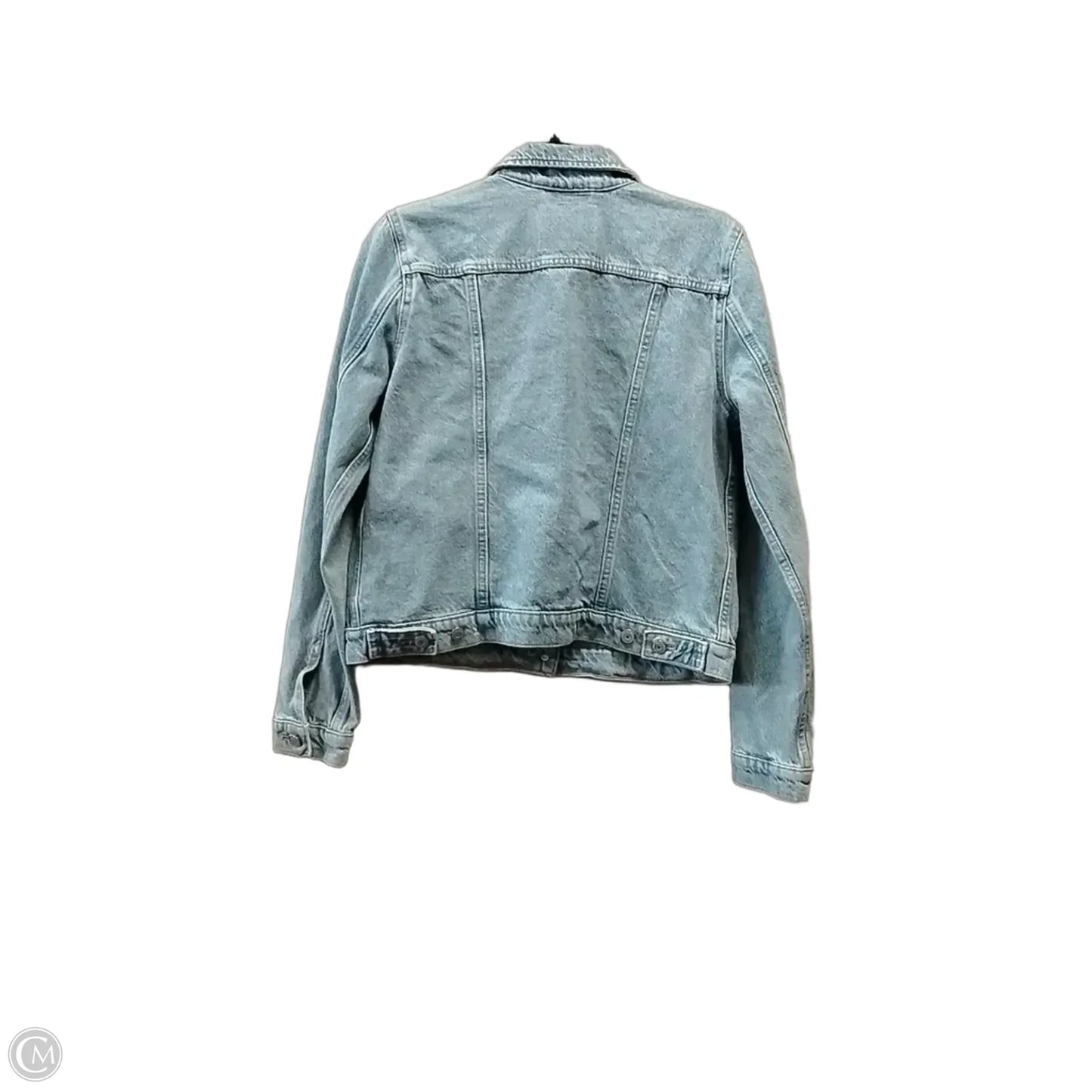 Jacket Denim By Levis In Blue Denim, Size: L