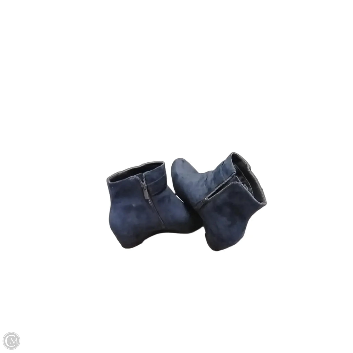 Boots Ankle Heels By East 5th In Blue, Size: 7