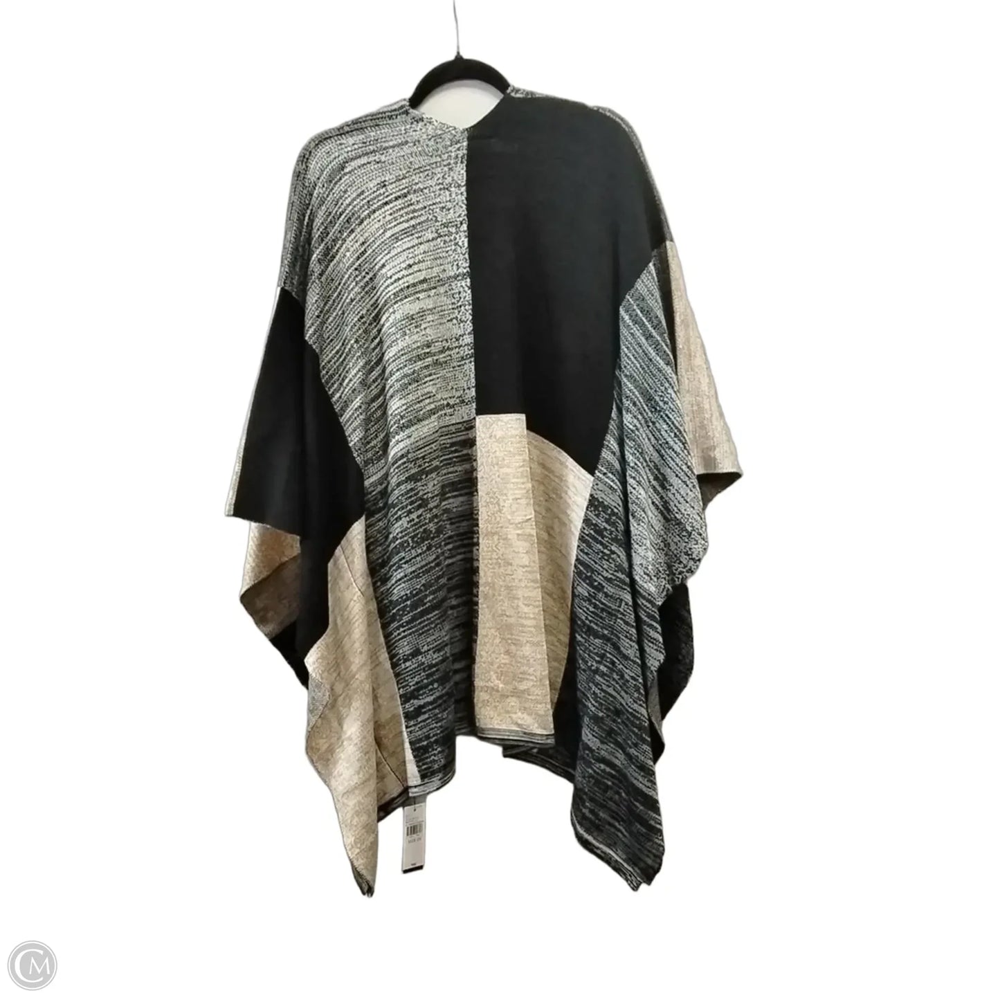 Shawl By Alyx In Black & Cream, Size: 2x