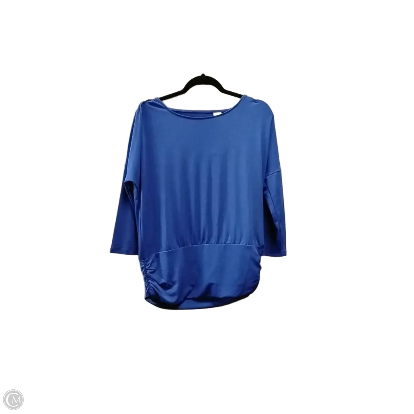 Top Long Sleeve By Chicos In Blue, Size: M