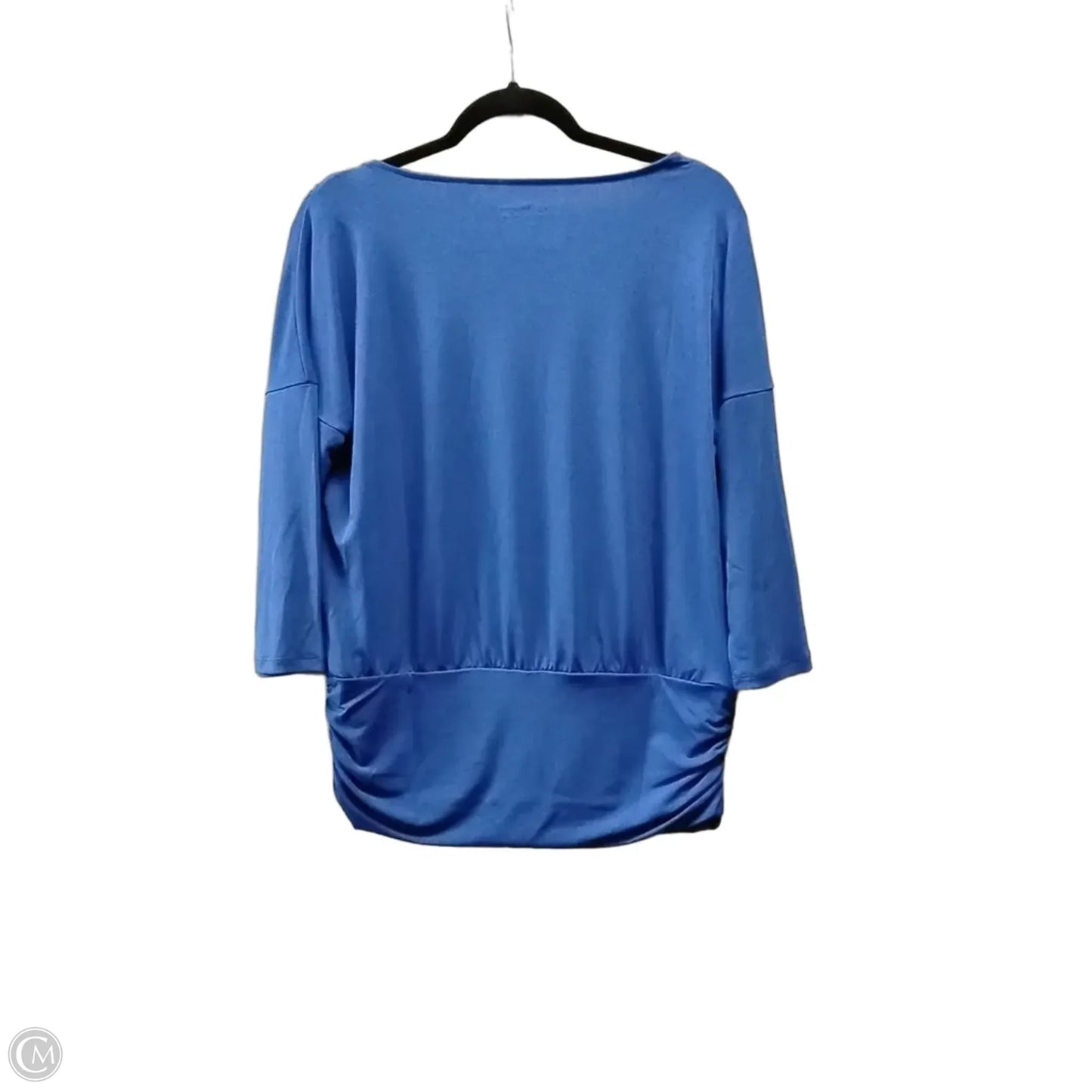 Top Long Sleeve By Chicos In Blue, Size: M