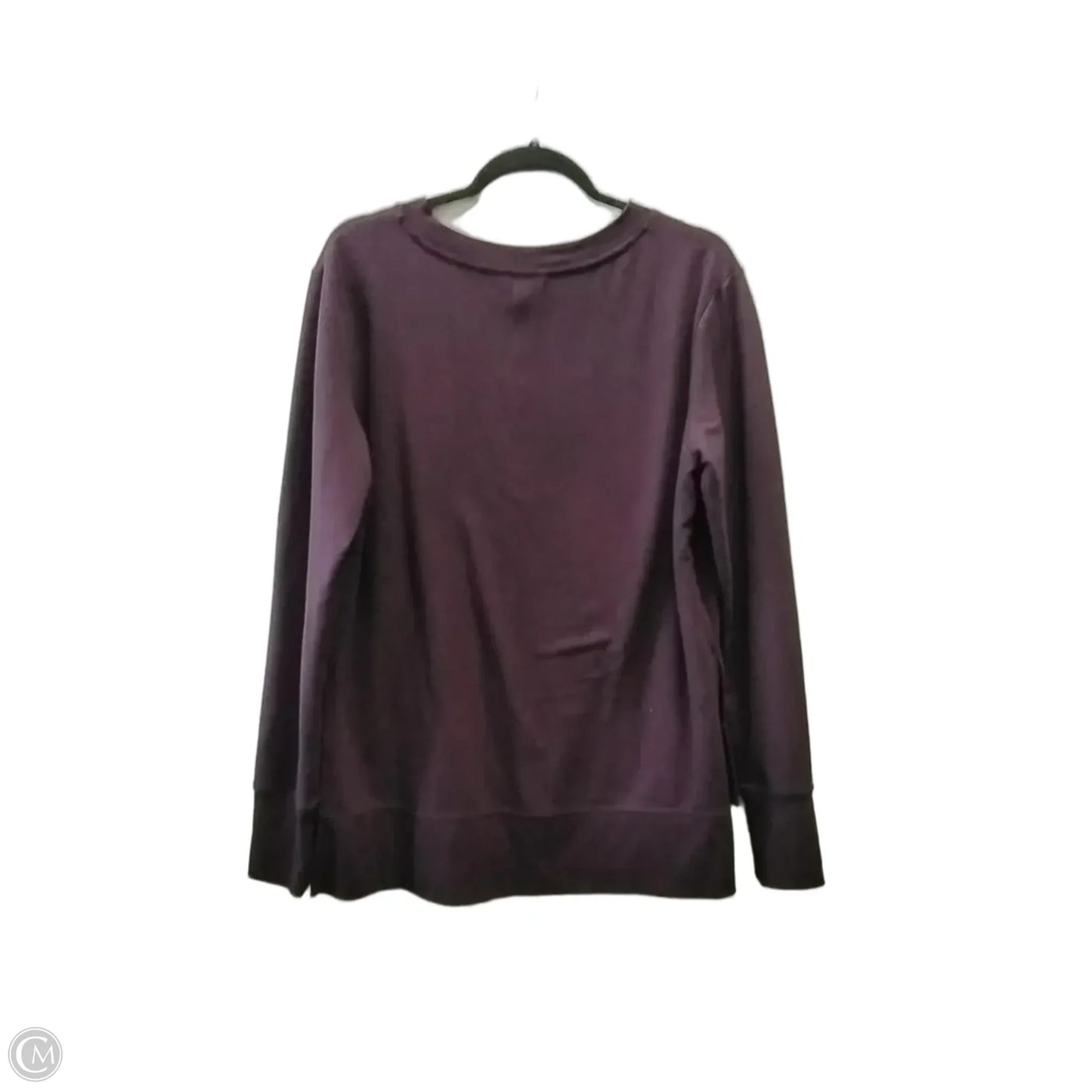 Sweater By Mpg In Purple, Size: L