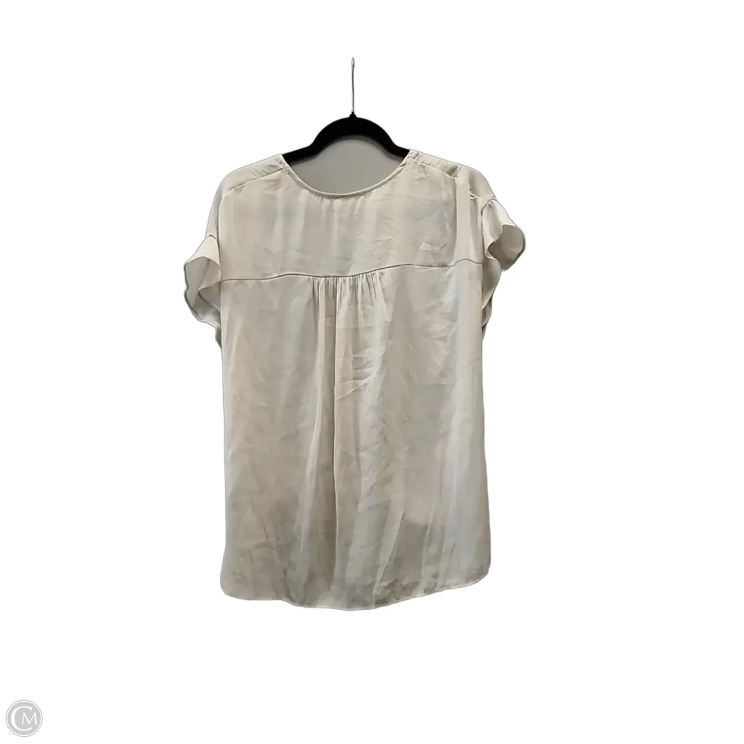 Top Short Sleeve By Mustard Seed In Cream, Size: M