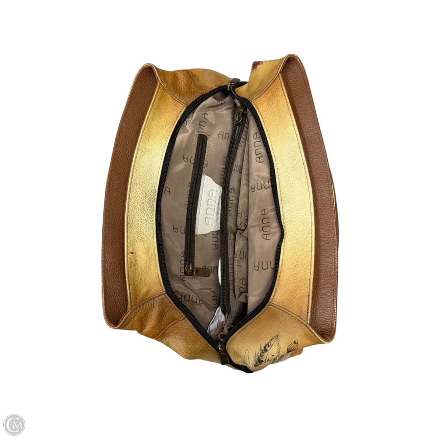 Handbag By Anuschka, Size: Medium