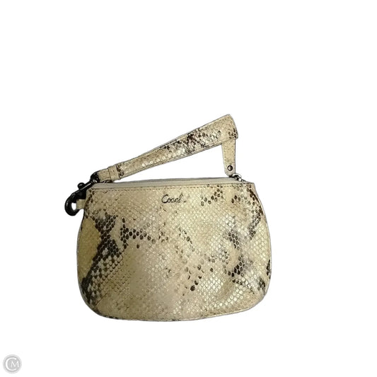 Wristlet Designer By Coach, Size: Small