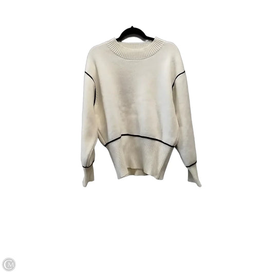 Sweater By Aaron & Amber In White, Size: Mini