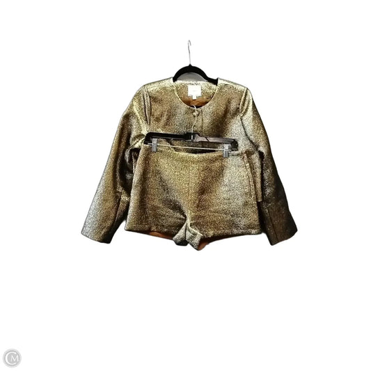 Shorts Set By A Loves A In Gold, Size: M