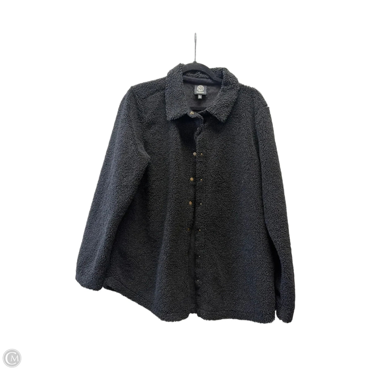 Jacket Fleece By Bobeau In Black, Size: L