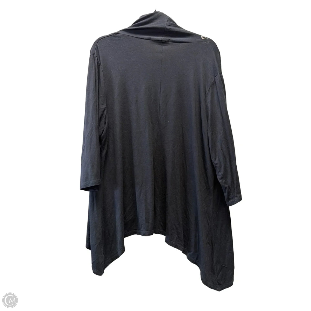 Cardigan By Bleu In Black, Size: 1x