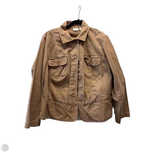 Jacket Other By Cato In Brown, Size: L