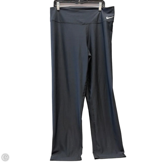 Athletic Leggings By Nike In Black, Size: 1x