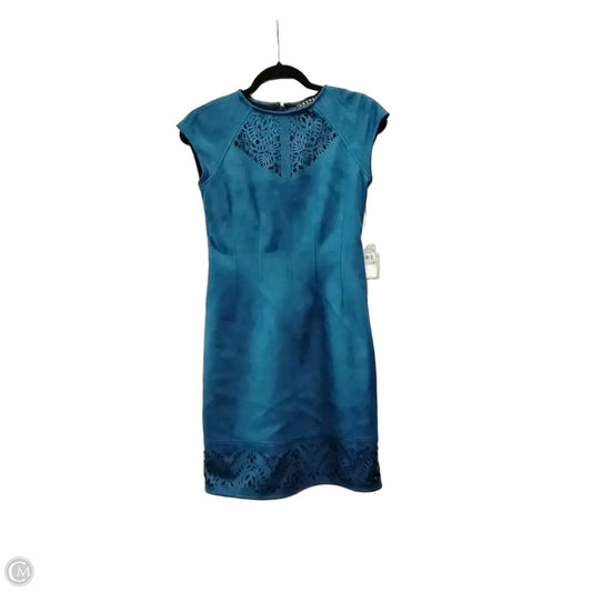 Dress Casual Midi By Laundry In Blue, Size: 0