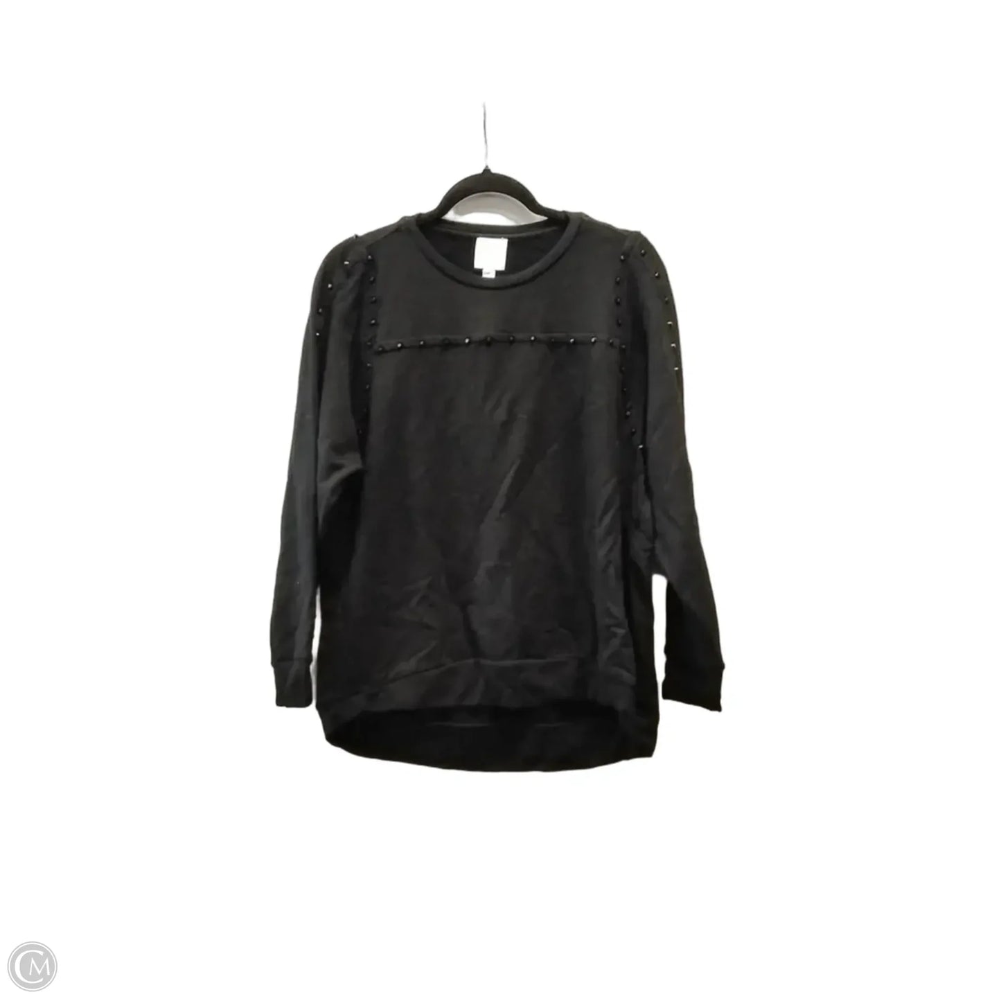 Sweater By Clothes Mentor In Black, Size: S