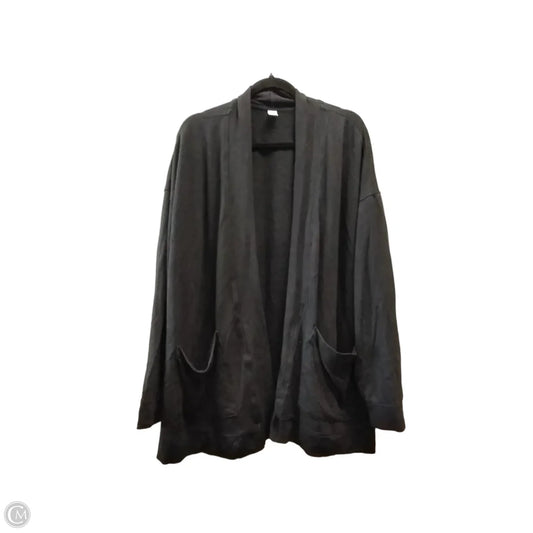 Sweater Cardigan By Old Navy In Black, Size: Xxl