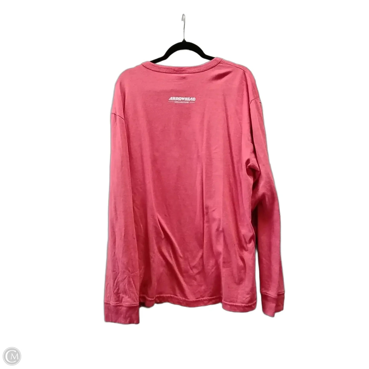 Top Long Sleeve Basic By Charlie Hustle In Red, Size: 2x