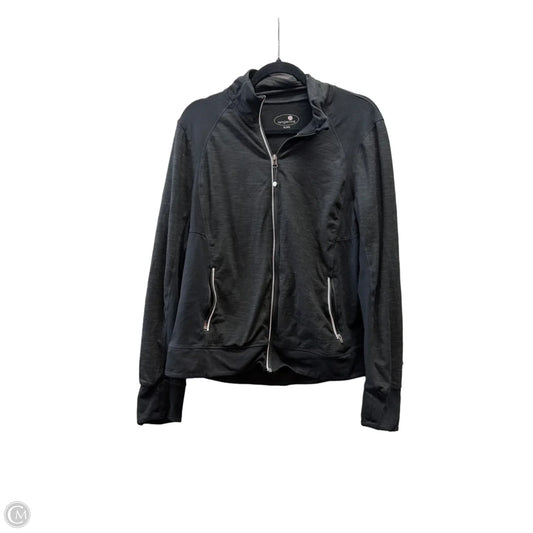 Athletic Jacket By Tangerine In Grey, Size: Xl