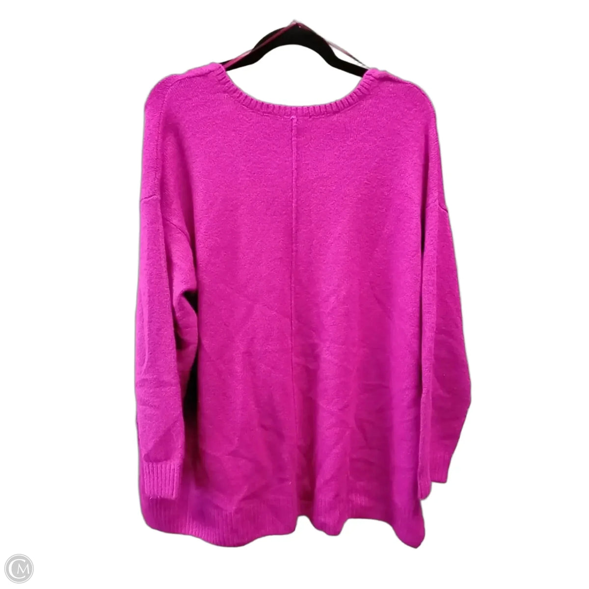 Sweater By Vince Camuto In Pink, Size: 1x
