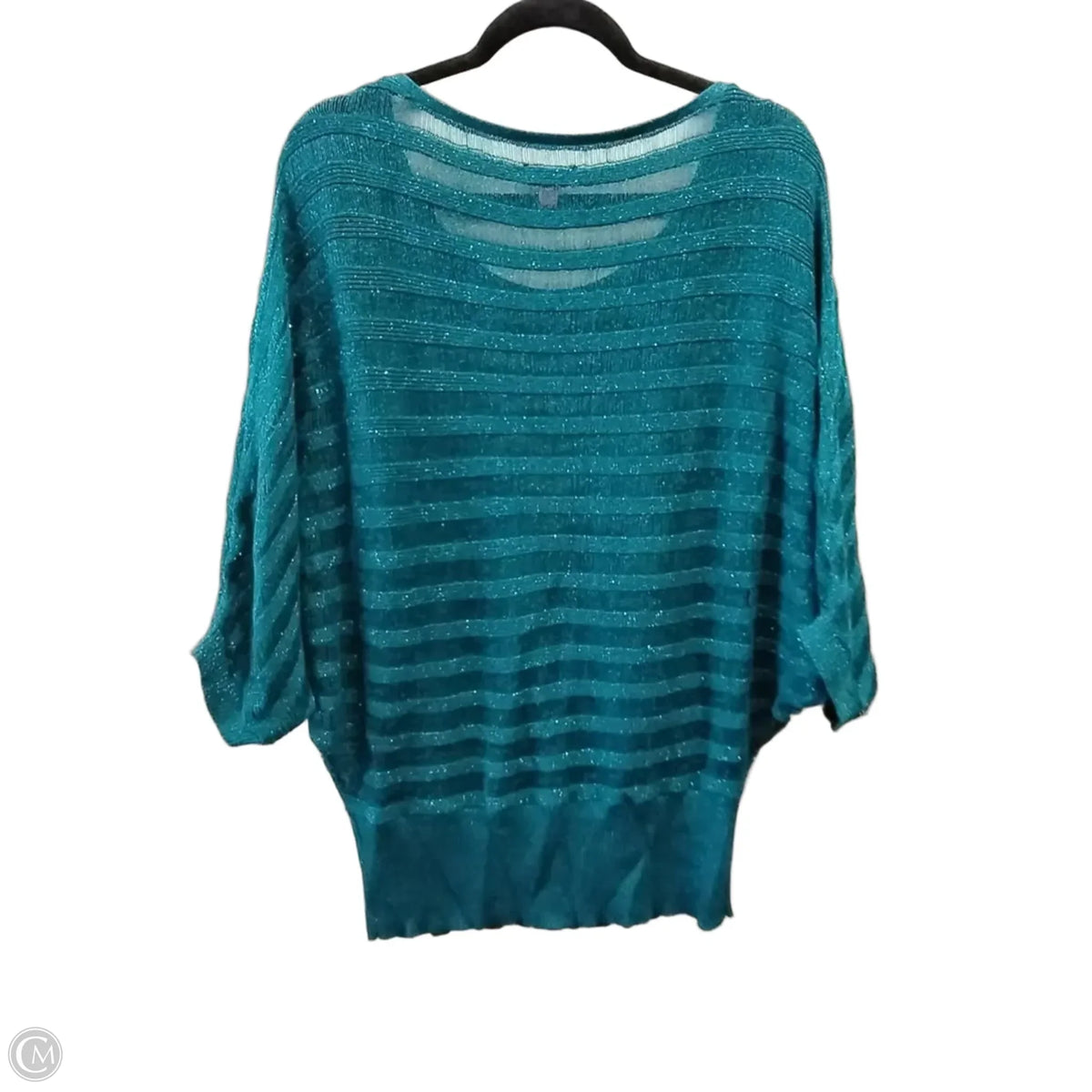 Sweater By Elle In Blue, Size: Xl