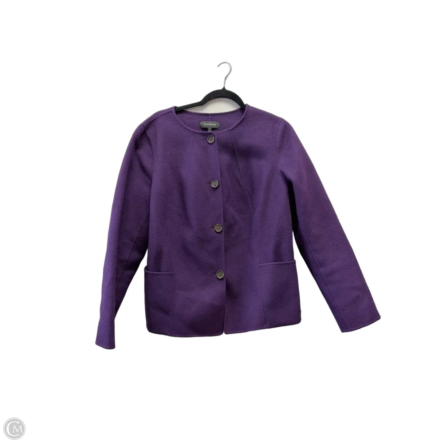 Jacket Other By Talbots In Purple, Size: 14