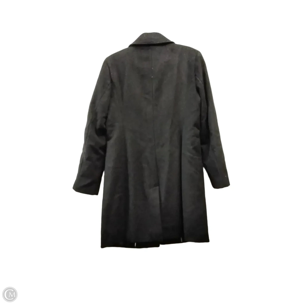 Coat Peacoat By Calvin Klein In Black, Size: 12