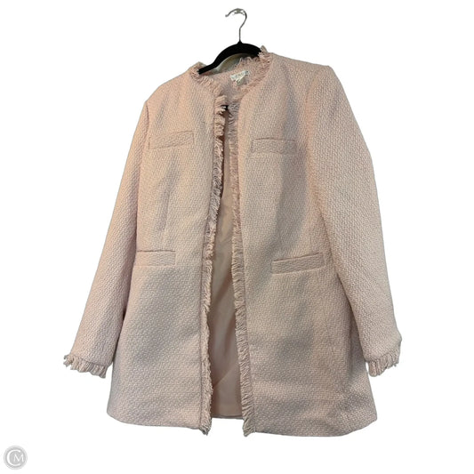 Coat Peacoat By Venus In Pink, Size: 10