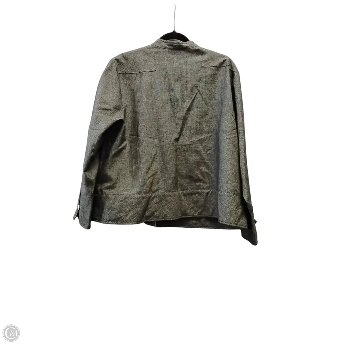 Jacket Other By Coldwater Creek In Plaid Pattern, Size: Xlp