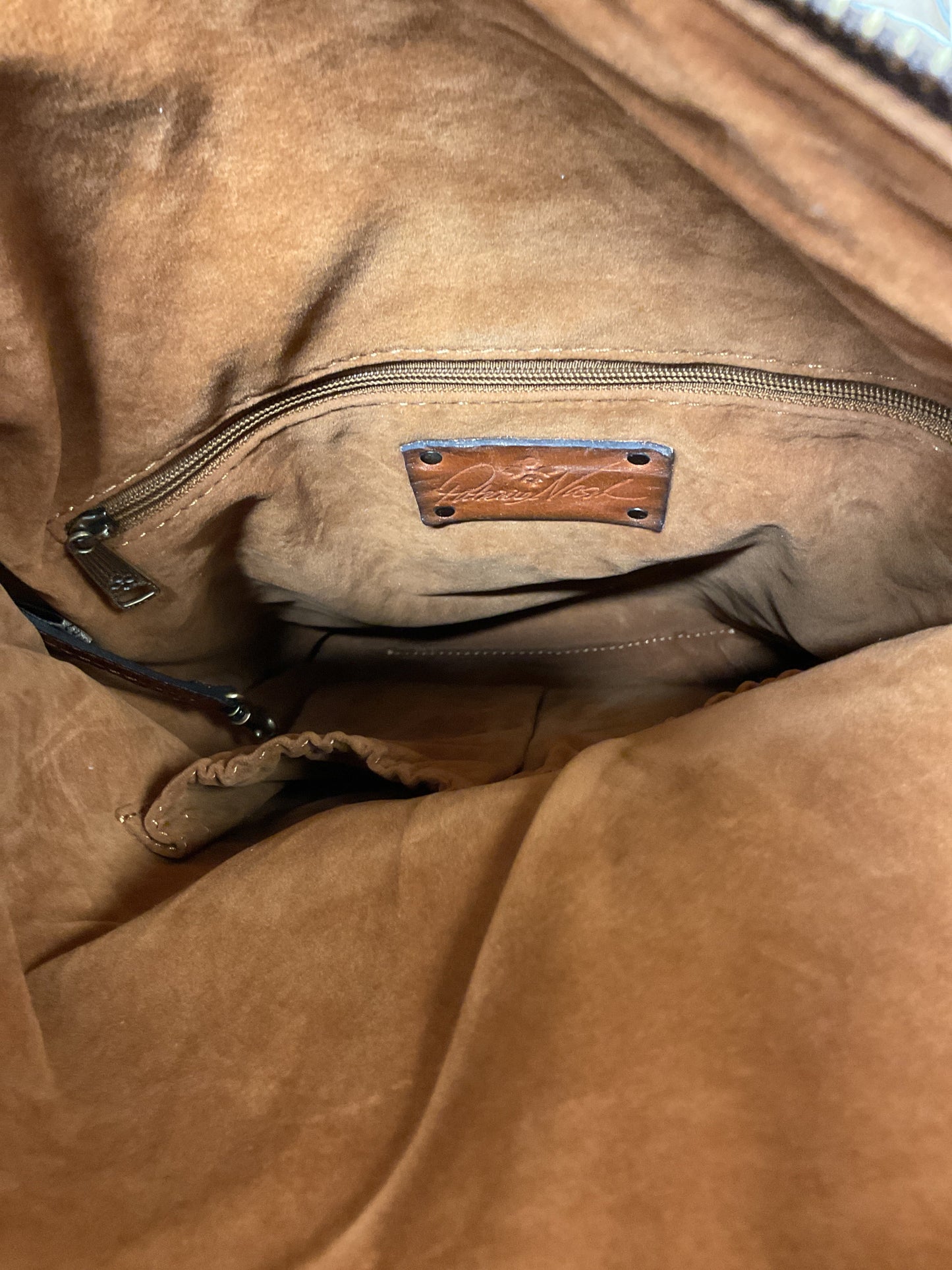 Backpack Designer By Patricia Nash In Brown, Size:Medium