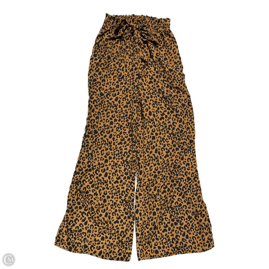 Pants Linen By Sienna Sky In Animal Print, Size: Xs