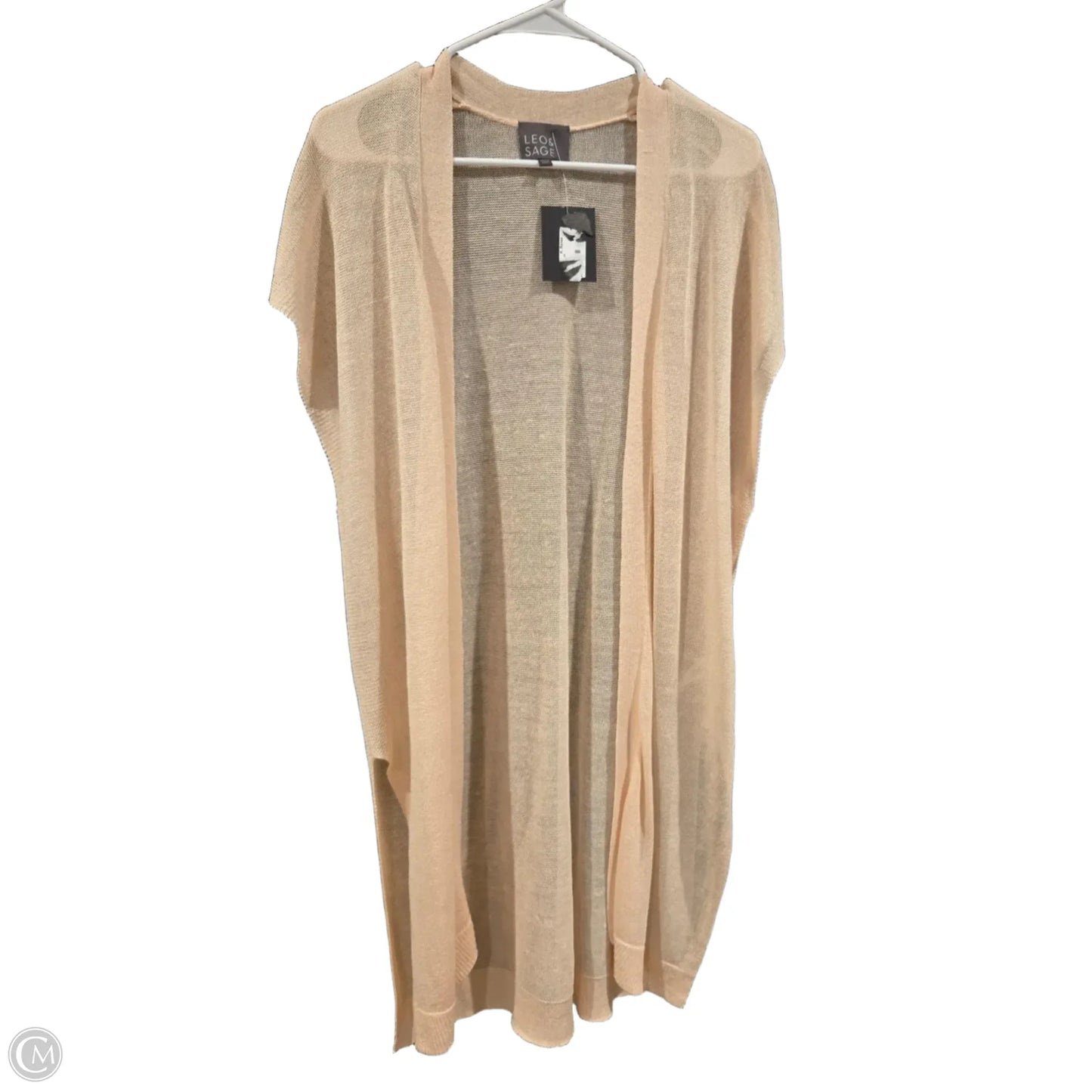 Cardigan By Cma In Peach, Size: M