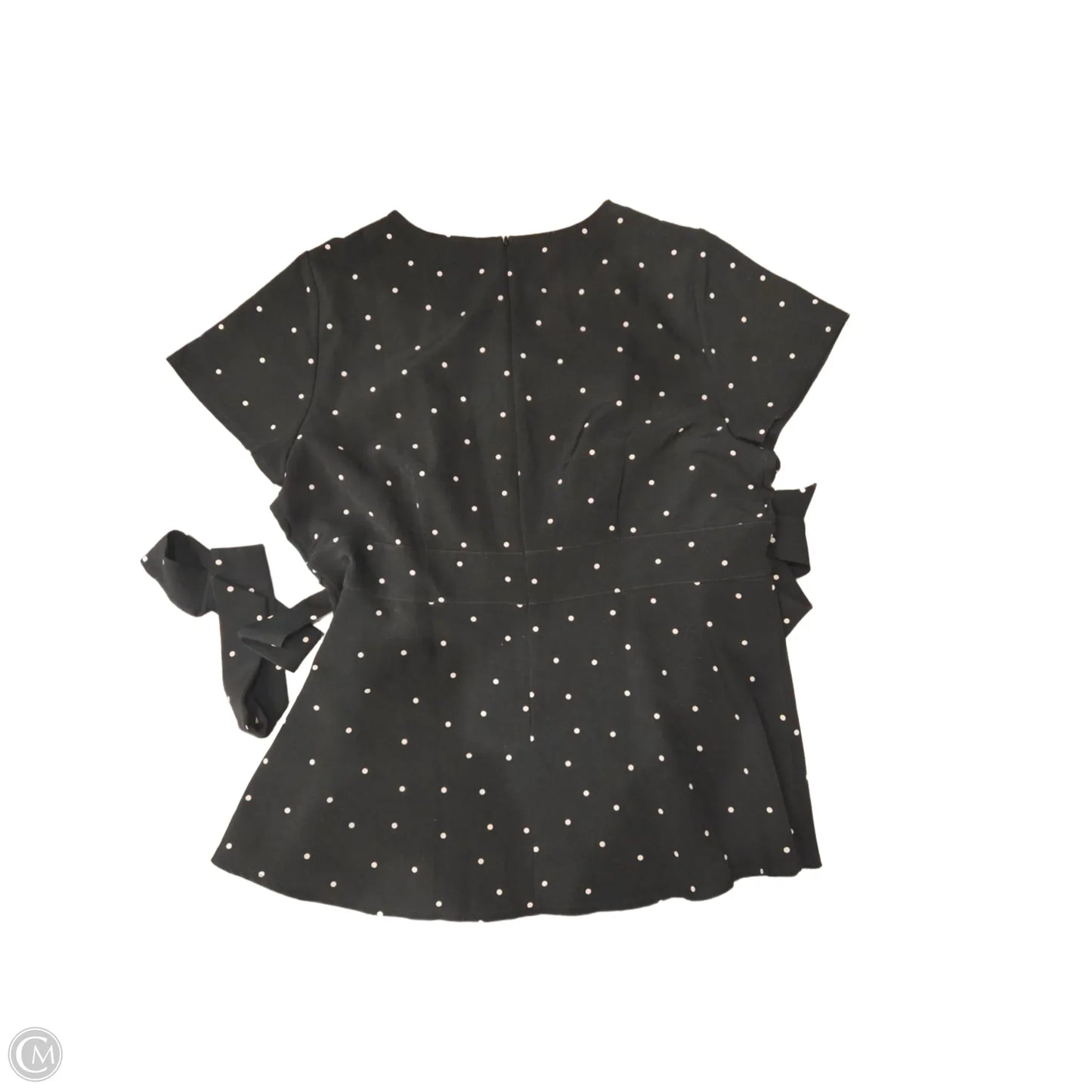 Top Short Sleeve By Lane Bryant In Black, Size: Xxl