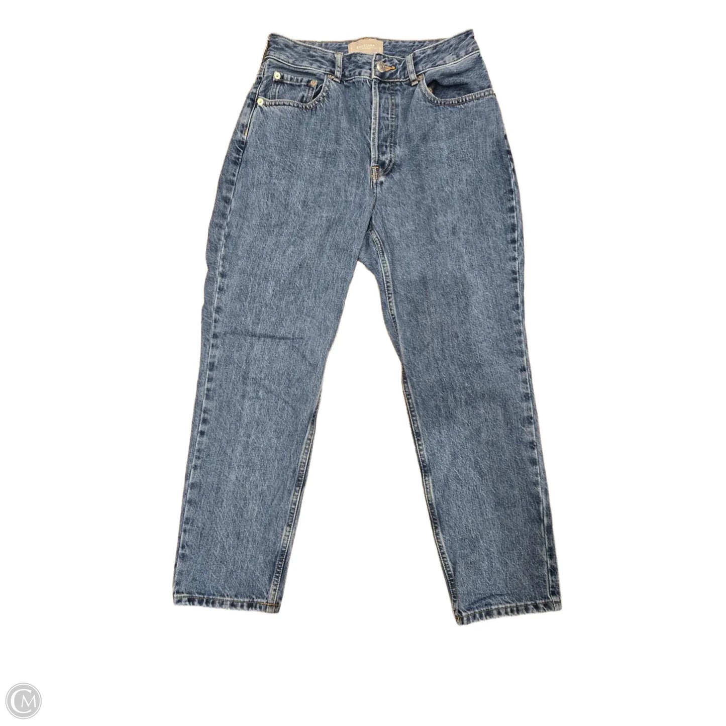 Jeans Cropped By Everlane In Blue Denim, Size: 6