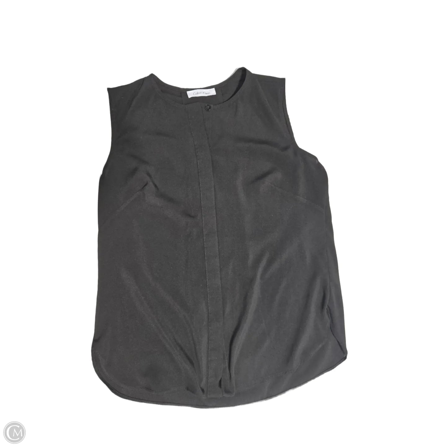 Tank Top By Calvin Klein In Black, Size: M
