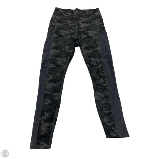 Athletic Leggings By Fabletics In Camouflage Print, Size: S