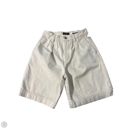 Shorts By Banana Republic In Cream Denim, Size: 2