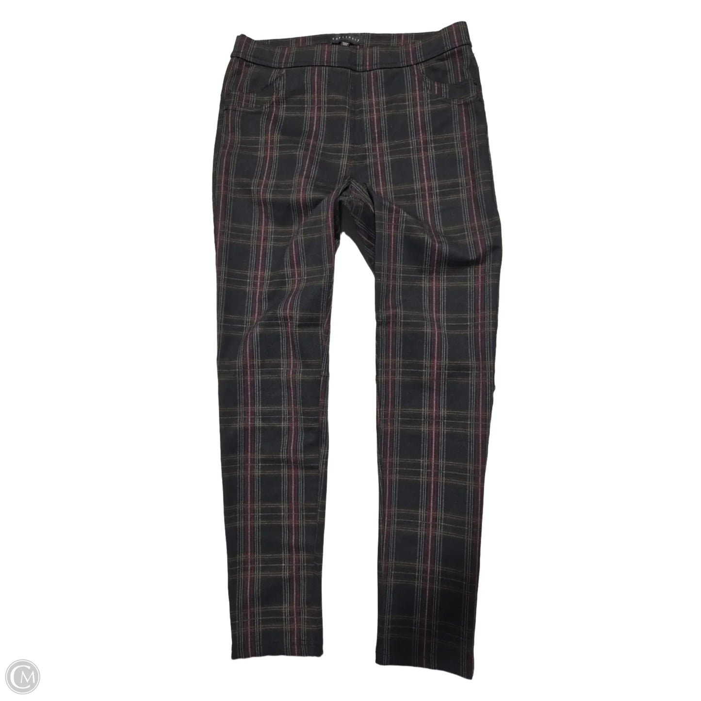 Pants Leggings By Sanctuary In Plaid Pattern, Size: L