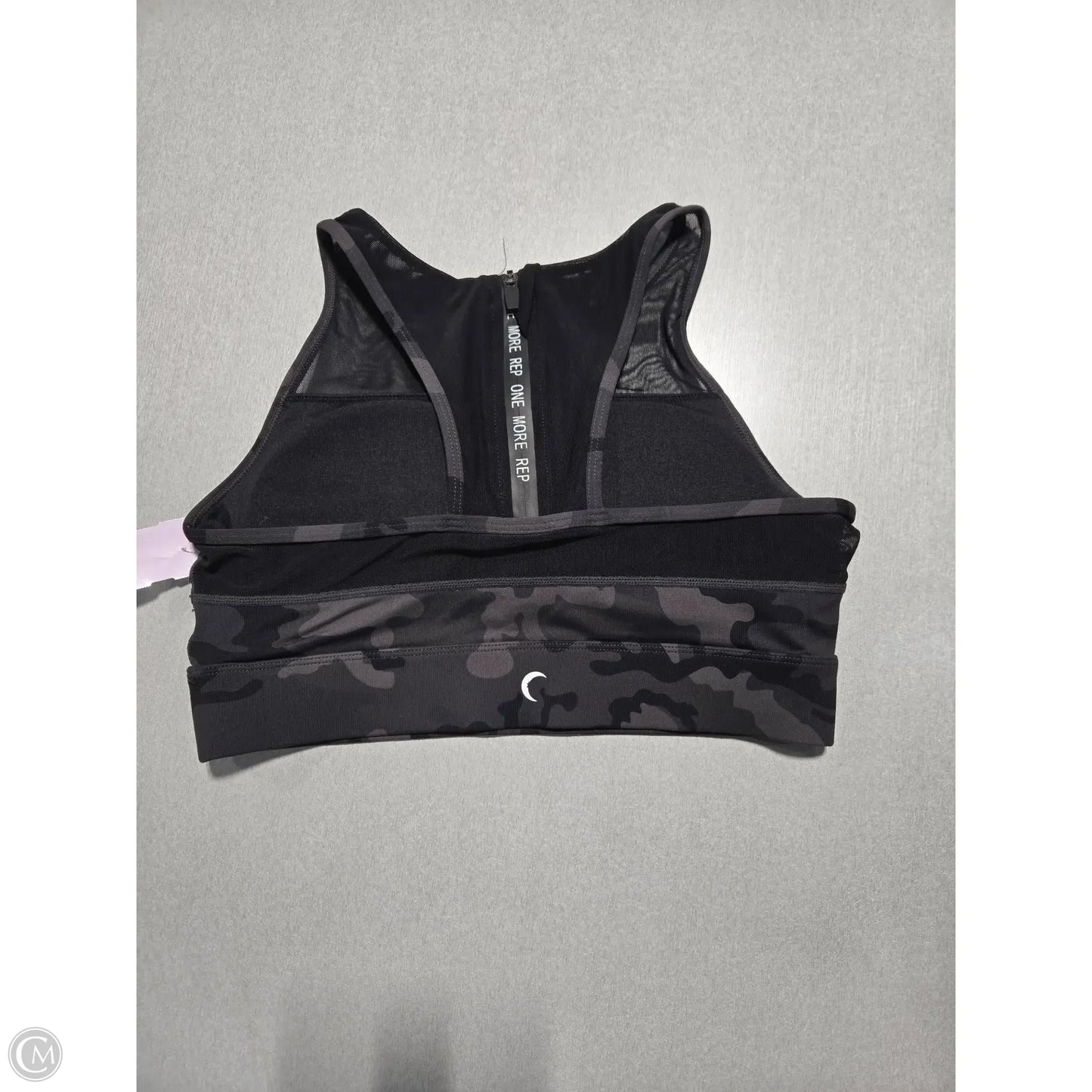 Athletic Bra By Zyia In Camouflage Print, Size: Xl