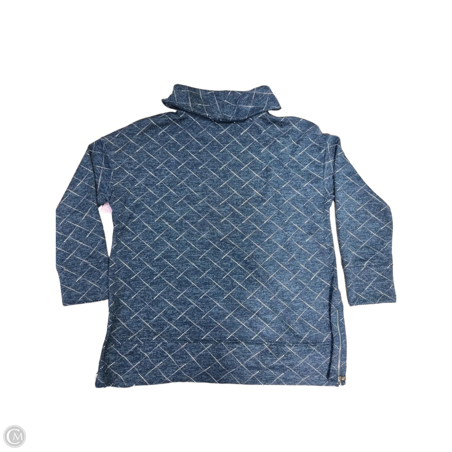 Top Long Sleeve By Jones New York In Blue, Size: Xl