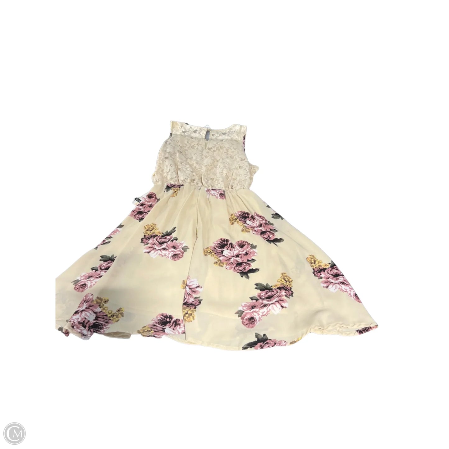 Dress Casual Short By Cmf In Floral Print, Size: L