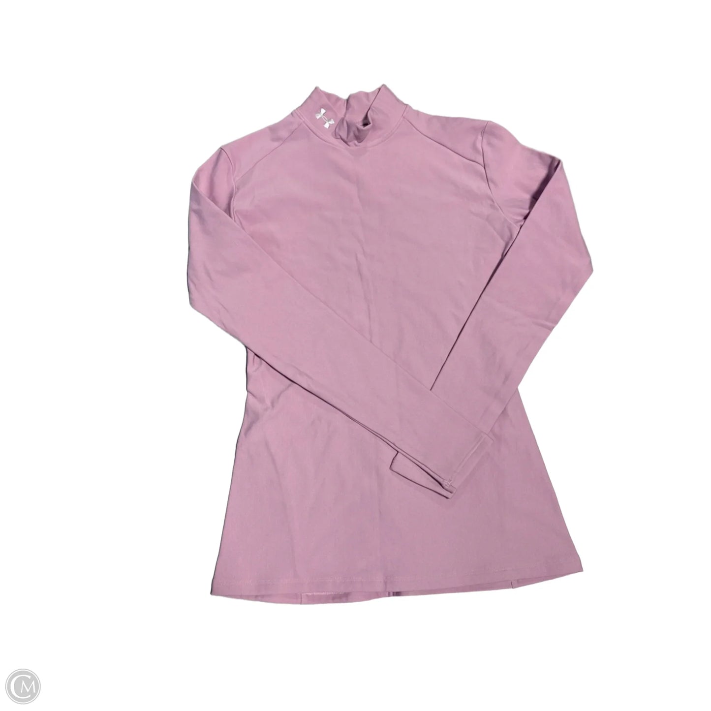 Top Long Sleeve By Under Armour In Purple, Size: M
