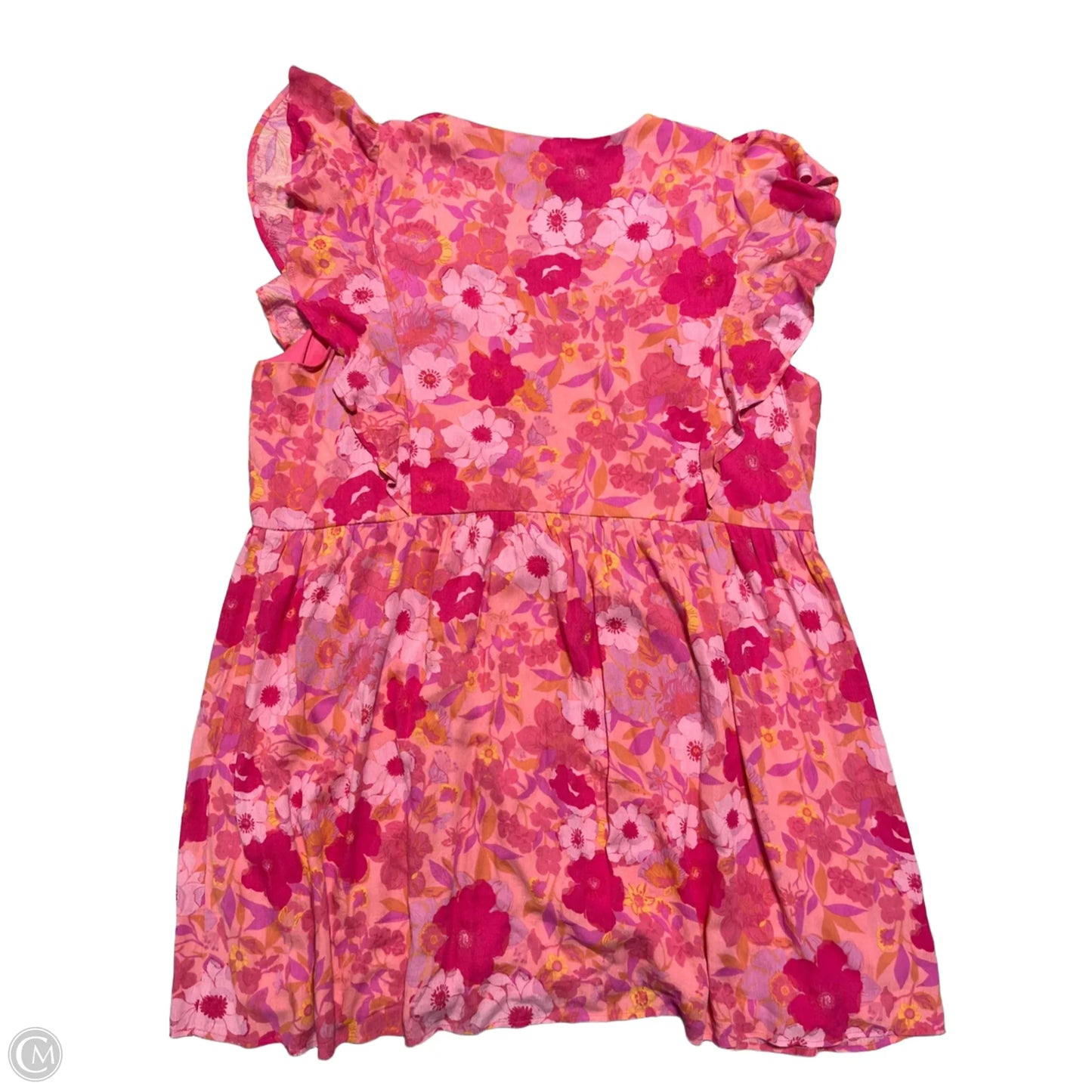 Dress Casual Short By Andree By Unit In Pink, Size: 2x