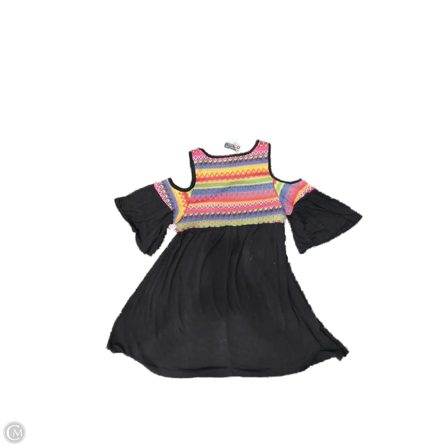 Top Short Sleeve By Cmc In Black, Size: S