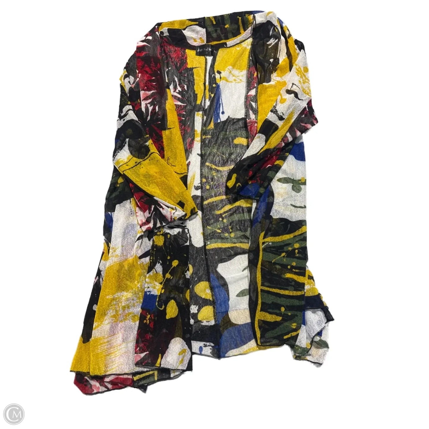 Cardigan By Cme In Multi-colored, Size: Xl