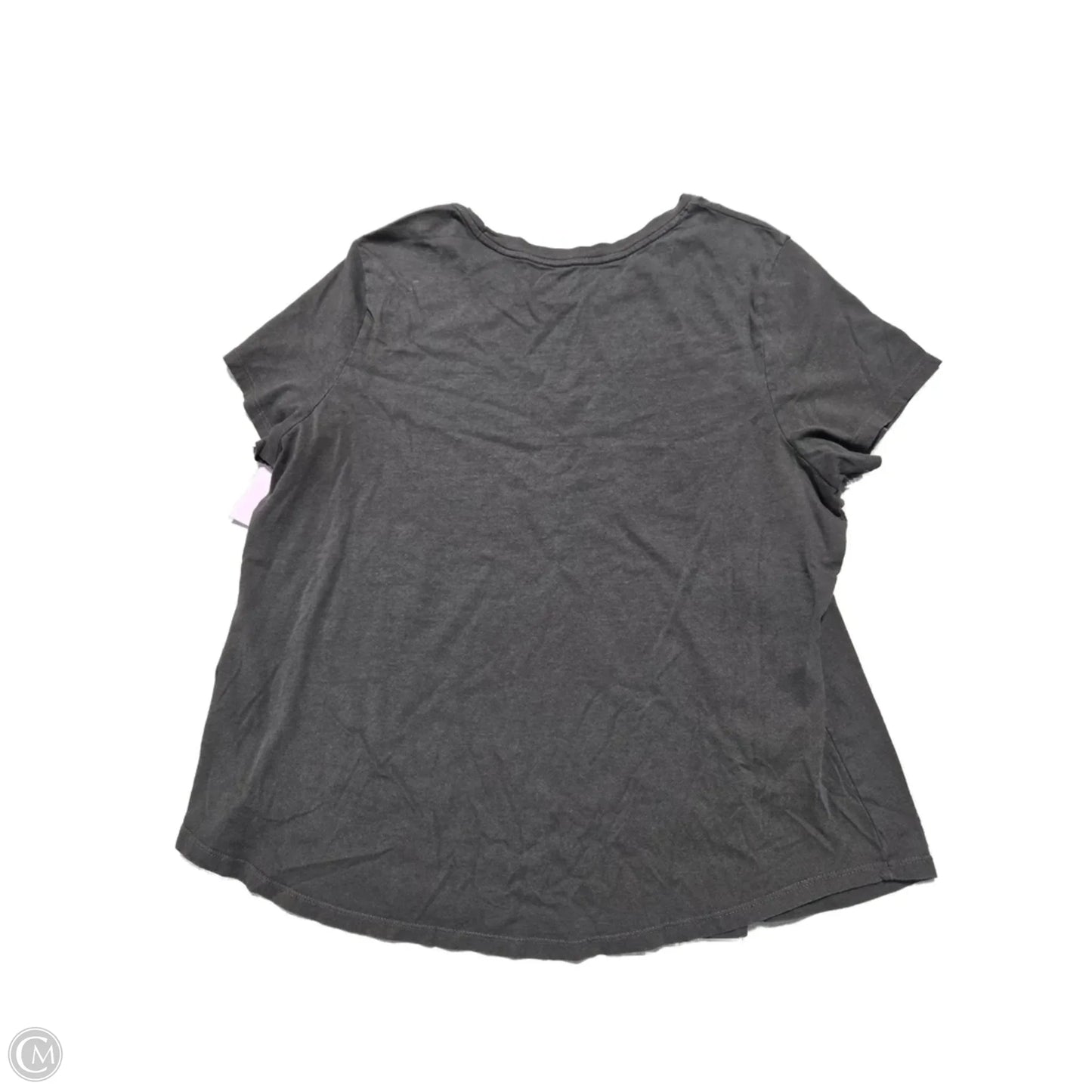 Top Short Sleeve Basic By Old Navy In Grey, Size: Xl