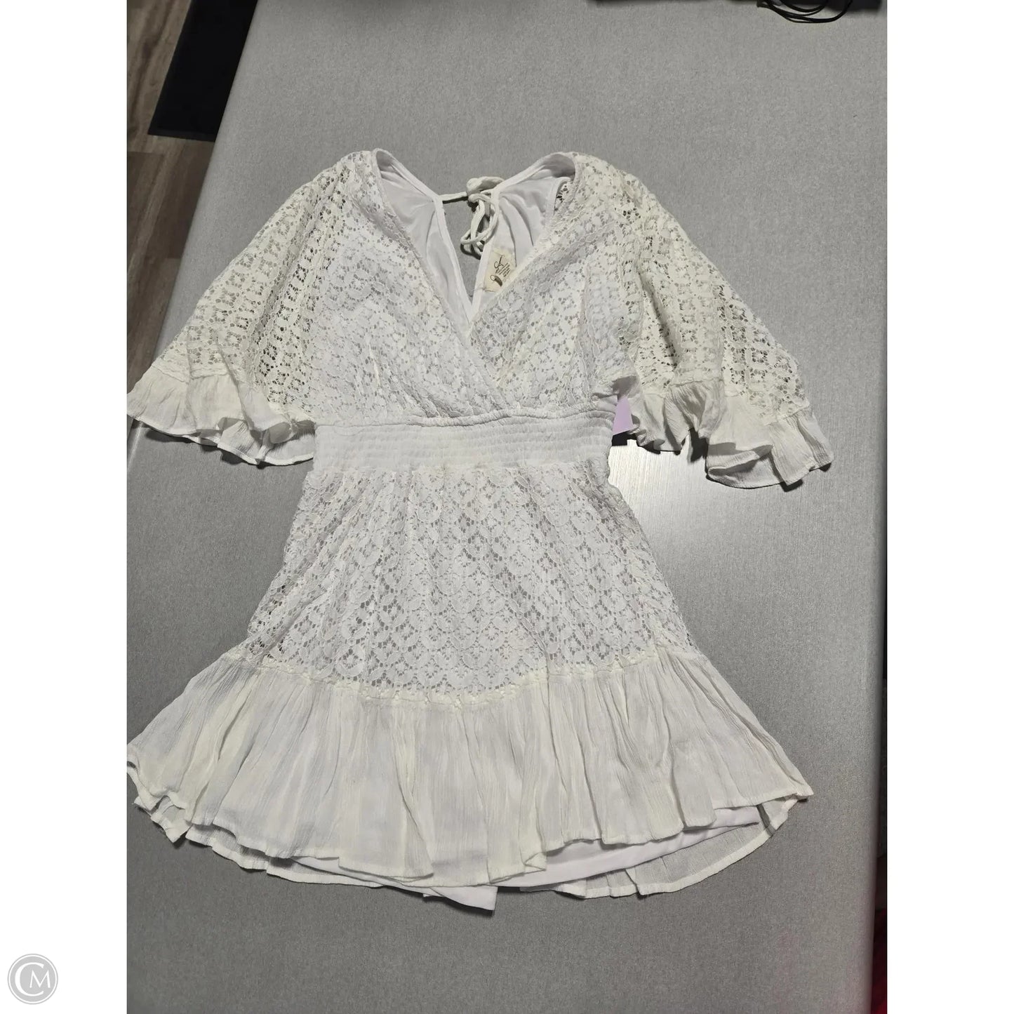 Dress Casual Short By Jessica Simpson In White, Size: S