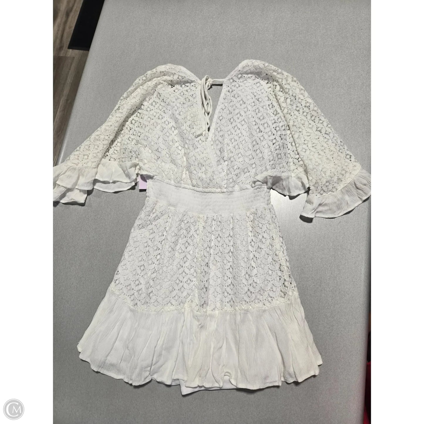 Dress Casual Short By Jessica Simpson In White, Size: S