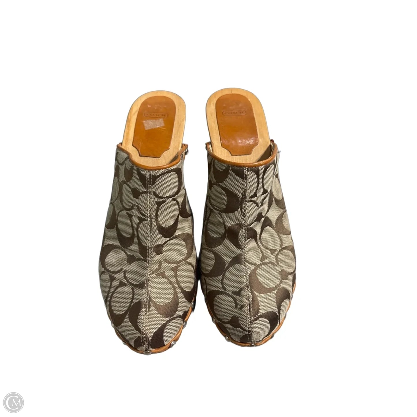 Shoes Designer By Coach In Brown, Size: 9