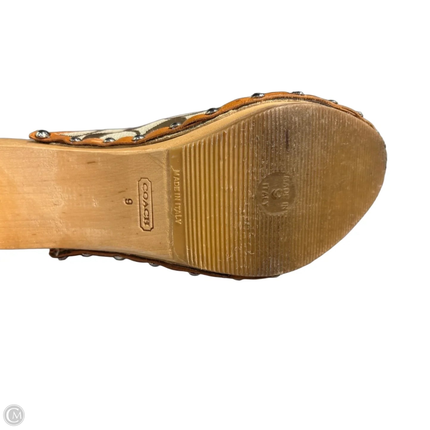 Shoes Designer By Coach In Brown, Size: 9