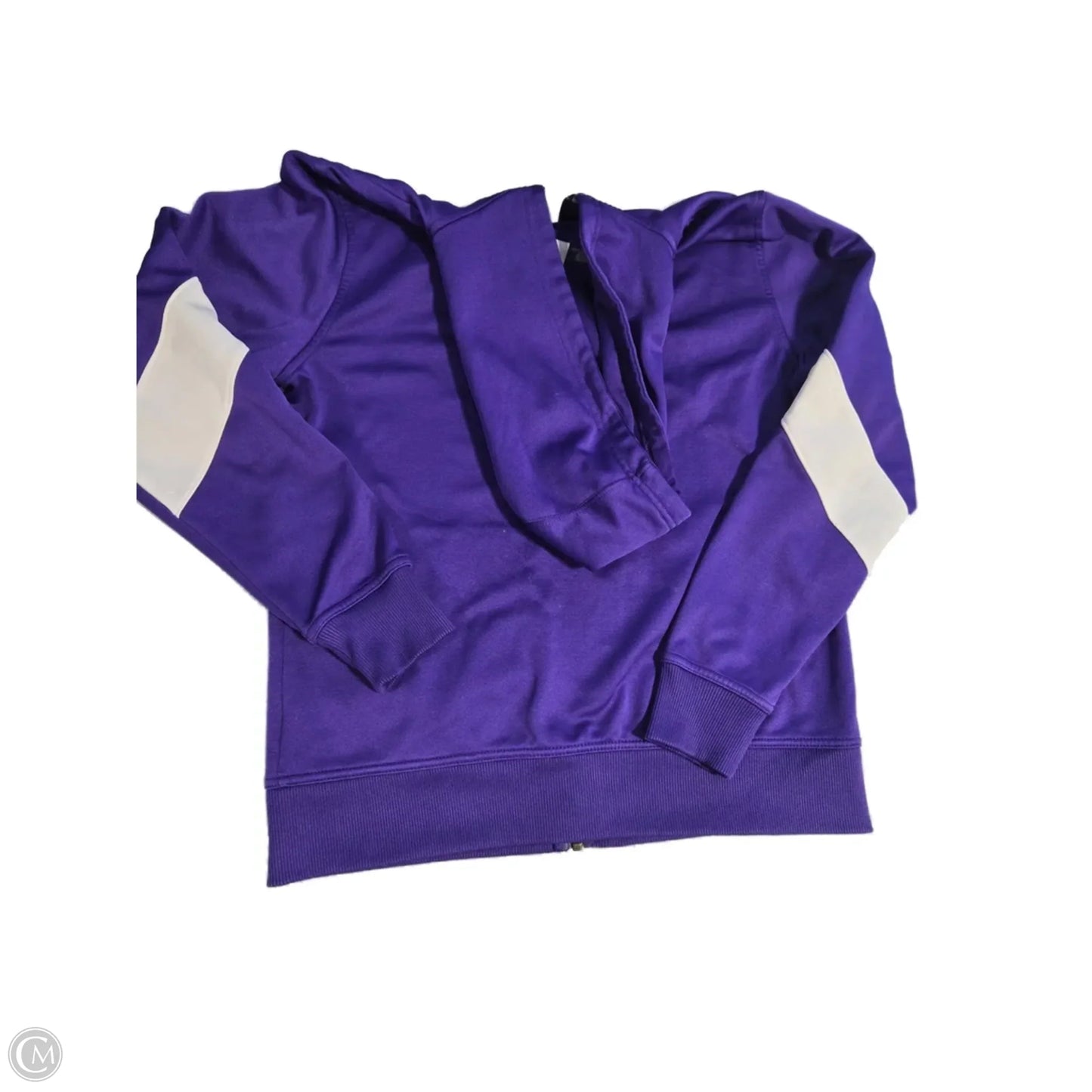 Athletic Jacket By Nike In Purple, Size: Xl